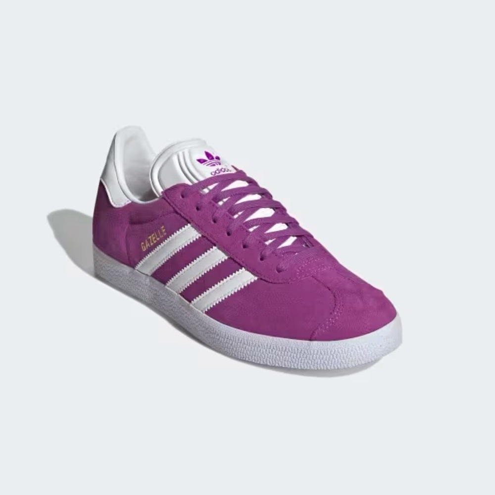 Adidas Gazelle in Purple with White Details
